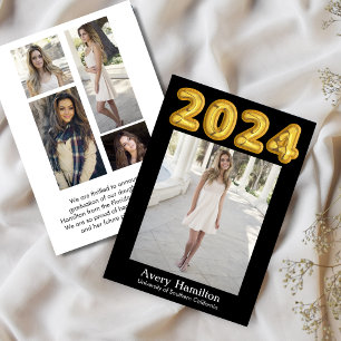 2024 Graduate Announcement Balloons 5 Photos