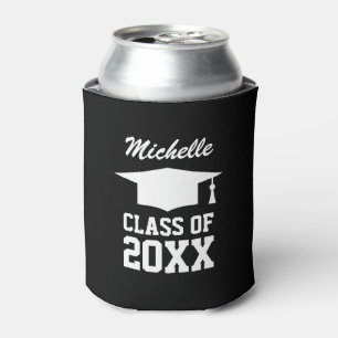 2024 Graduate party can cooler with graduation hat