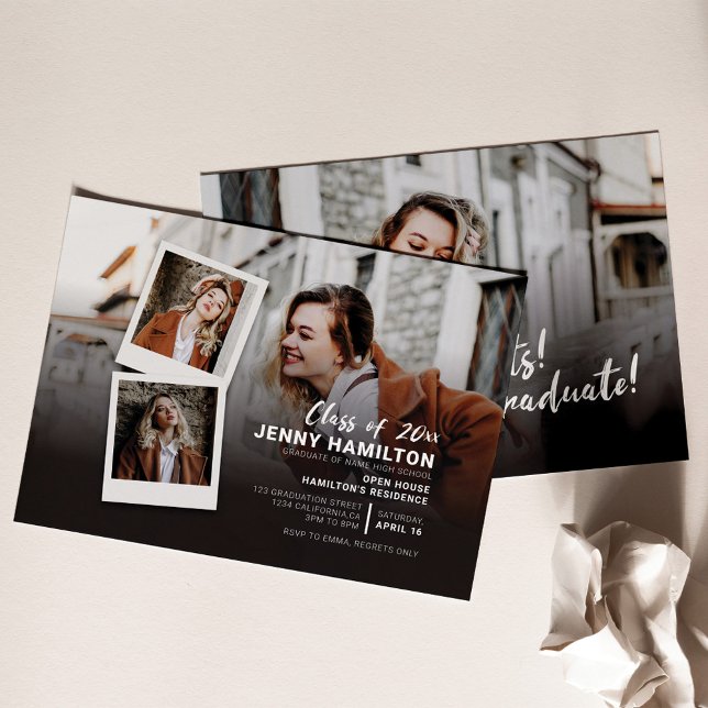 2024 Graduation Party Open House Photo Invitation (Creator Uploaded)