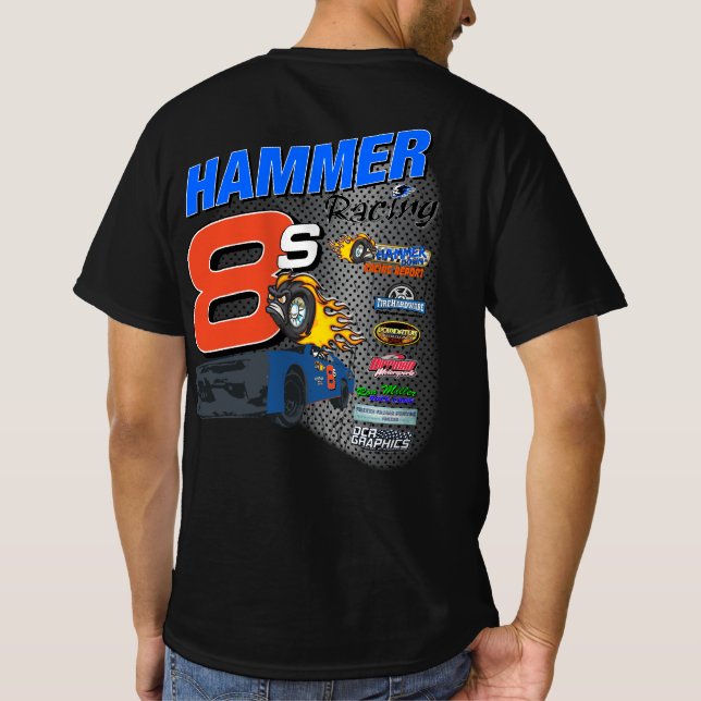 2024 Hammer Racing Basic Tee Shirt (Back)