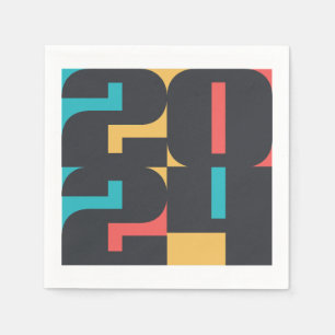 2024 Happy New Year Napkin
