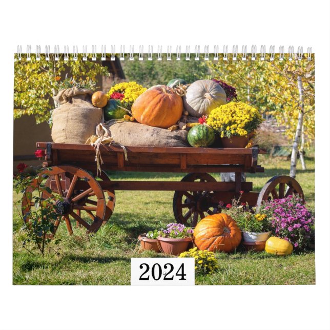 2024 Harvest Time  Calendar (Cover)