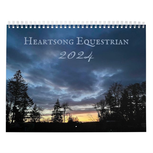 2024 Heartsong Equestrian Calendar (Cover)