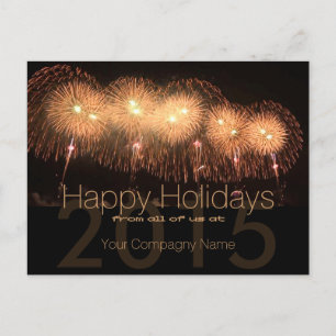 2024 Holidays Customisable Corporate postcard 5