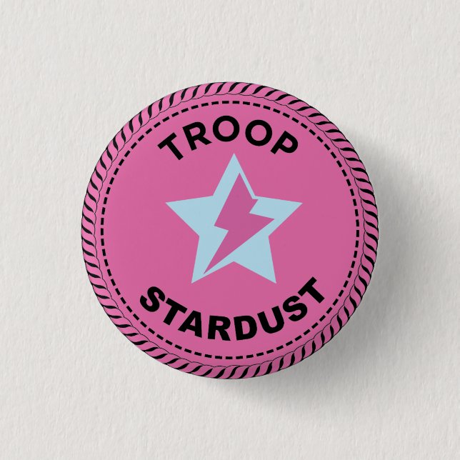 2024 IGGPPCamp Troop Pride Star Button  (Front)