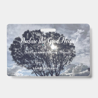 2024 JW convention clouds ID Badge