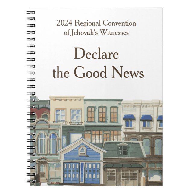 2024 JW Convention Declare the Good News   Notebook (Front)