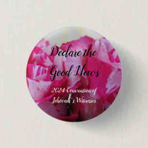 2024 JW Declare the Good News customize 3 Cm Round Badge