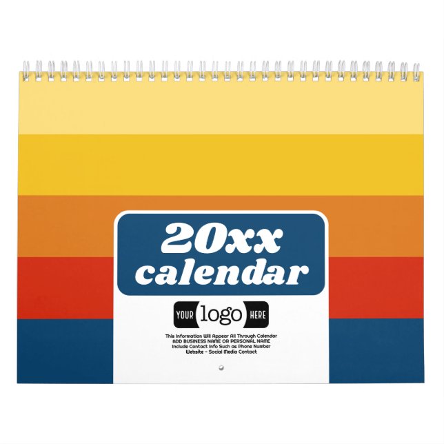 2024 Logo - Business Gift - Interesting Patterns Calendar (Cover)