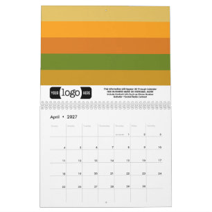 2024 Logo - Business Gift - Interesting Patterns Calendar