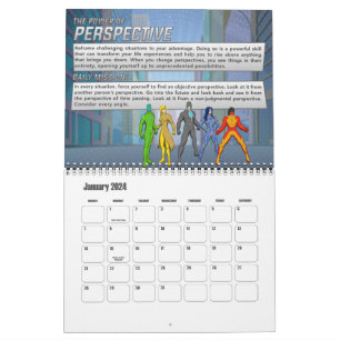 2024 Master Your Superpowers Calendar