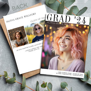 2024 Modern Minimalist Grad Overlay Announcement