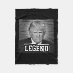 2024 Mugshot President Legend Save America Vintage Fleece Blanket