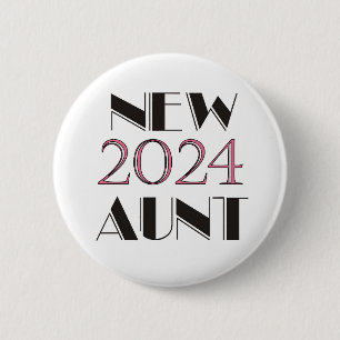 2024 New Aunt Button
