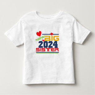 2024 New Big Sister T-shirts