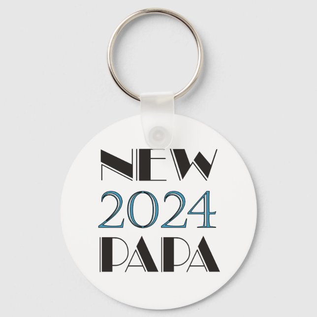 2024 New Papa Keychain (Front)
