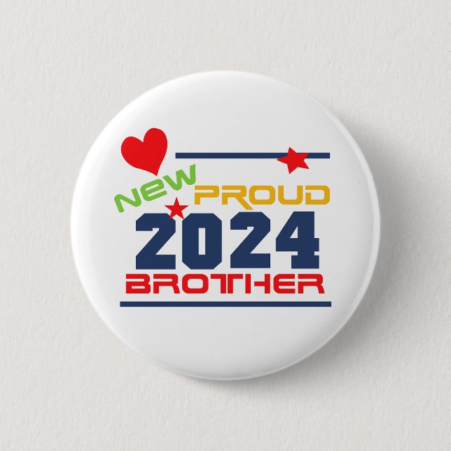 2024 New Proud Brother Button (Front)