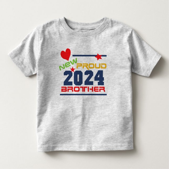2024 New Proud Brother T-shirts (Front)