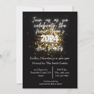 2024 New Year Invitation