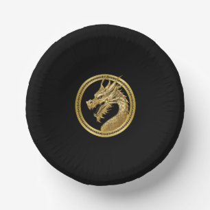 2024 New Year's Eve Party-Chinese New Years-Dragon Paper Plate
