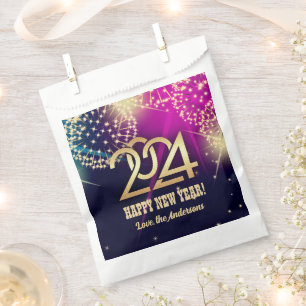 2024 New Year's Eve Party Custom  Favour Bag