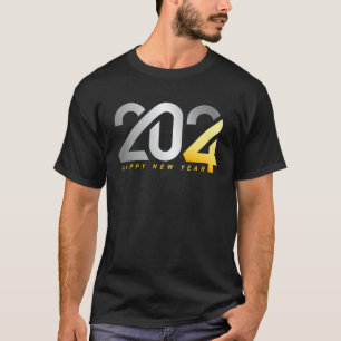 2024 New Years Eve Party Supplies NYE 2024 Happy N T-Shirt