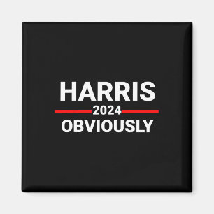 2024 Obviously Harris Waltz 2024 Election Kamala H Magnet