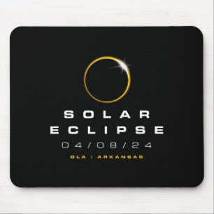 2024 Ola Arkansas Solar Eclipse Mouse Pad