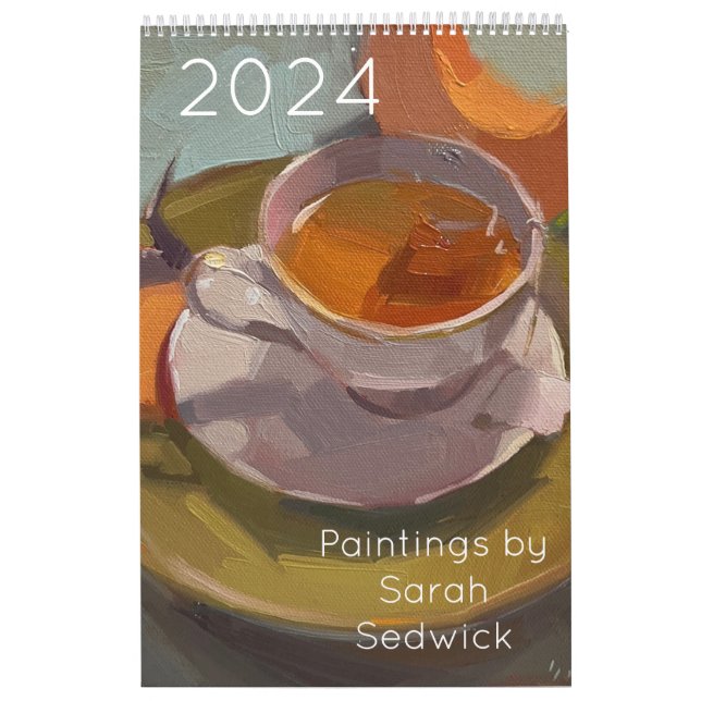 2024: Paintings by Sarah Sedwick Calendar (Cover)