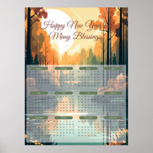 2024 Peaceful Lak Poster