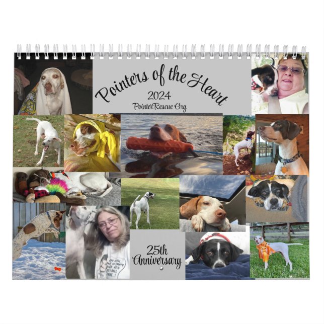 2024 Pointers of the Heart Calendar 25 Years (Cover)
