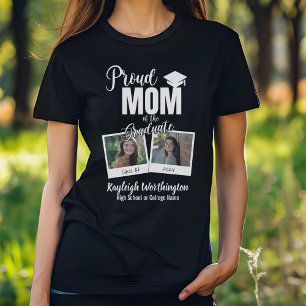 2024 Proud Mum of the Graduate Custom Photo T-Shirt