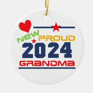 2024 Proud New Grandma Ornament