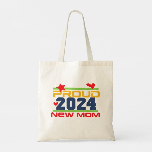2024 Proud New Mum Tote Bag (Back)