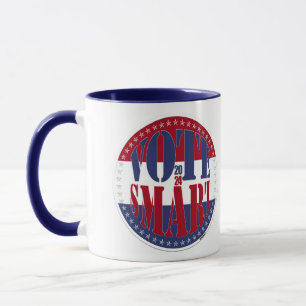 2024 Red and Blue VOTE SMART 1 Mug