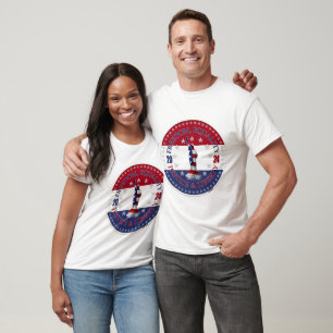 2024 Red Blue Freedom, Equality, Justice Liberty S T-Shirt