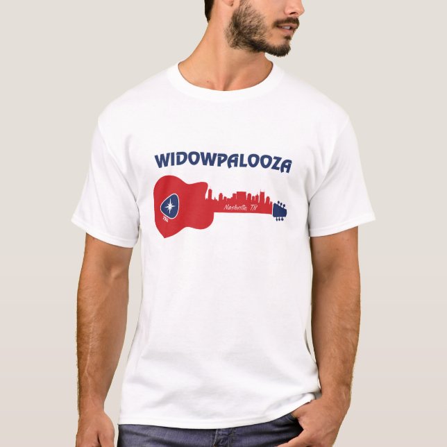 2024 red white blue widowpalooza T-Shirt (Front)