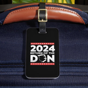 2024 Return Of The Don Trump 45 47 US President Luggage Tag