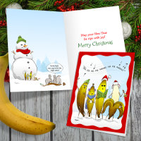 2024 Ripe Bananas Christmas Caroling Funny