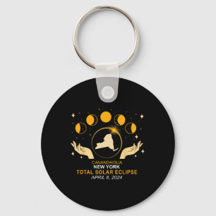 2024 Solar Eclipse 2024 040824 Eclipse Key Ring