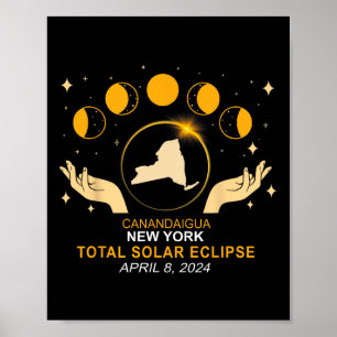 2024 Solar Eclipse 2024 040824 Eclipse  Poster