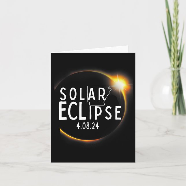 2024 Solar Eclipse Accessories 4.08.24 Totality  Card (Front)