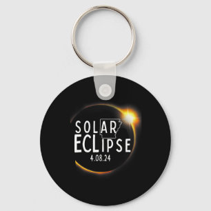 2024 Solar Eclipse Accessories 4.08.24 Totality Key Ring