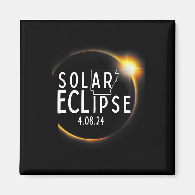 2024 Solar Eclipse Accessories 4.08.24 Totality  Magnet (Front)