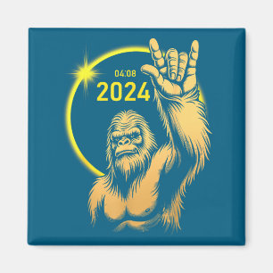 2024 Solar Eclipse Bigfoot Rock April Total Solar Magnet