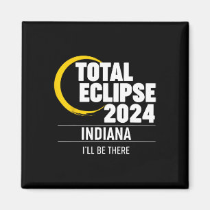 2024 Solar Eclipse Indiana Magnet