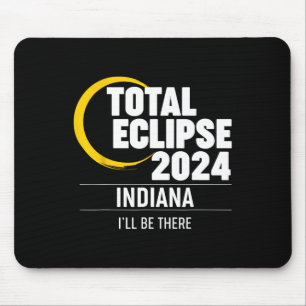 2024 Solar Eclipse Indiana Mouse Pad