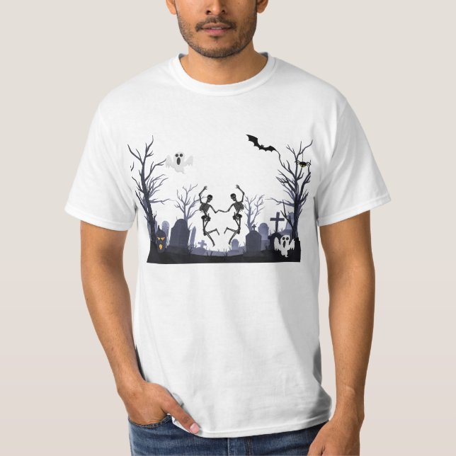 2024 Spooky Season Unisex Tee Shirt HalloweenVibes (Front)