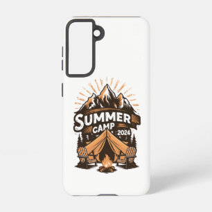 2024 Summer Camp Summer Camping Vacation Matching  Samsung Galaxy Case