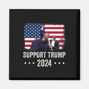2024 - Support Trump - Pray For America Magnet
